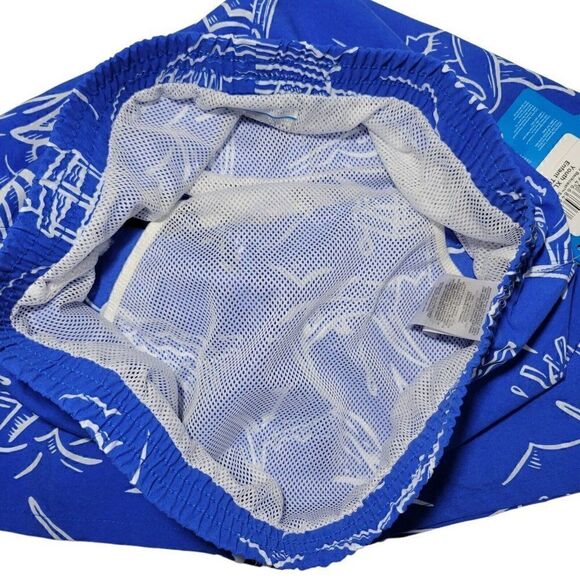 Columbia PFG Swim Trunks Boys Youth XL 18/20 Super Backcast Shorts UPF 50 Lined - Picture 4 of 12